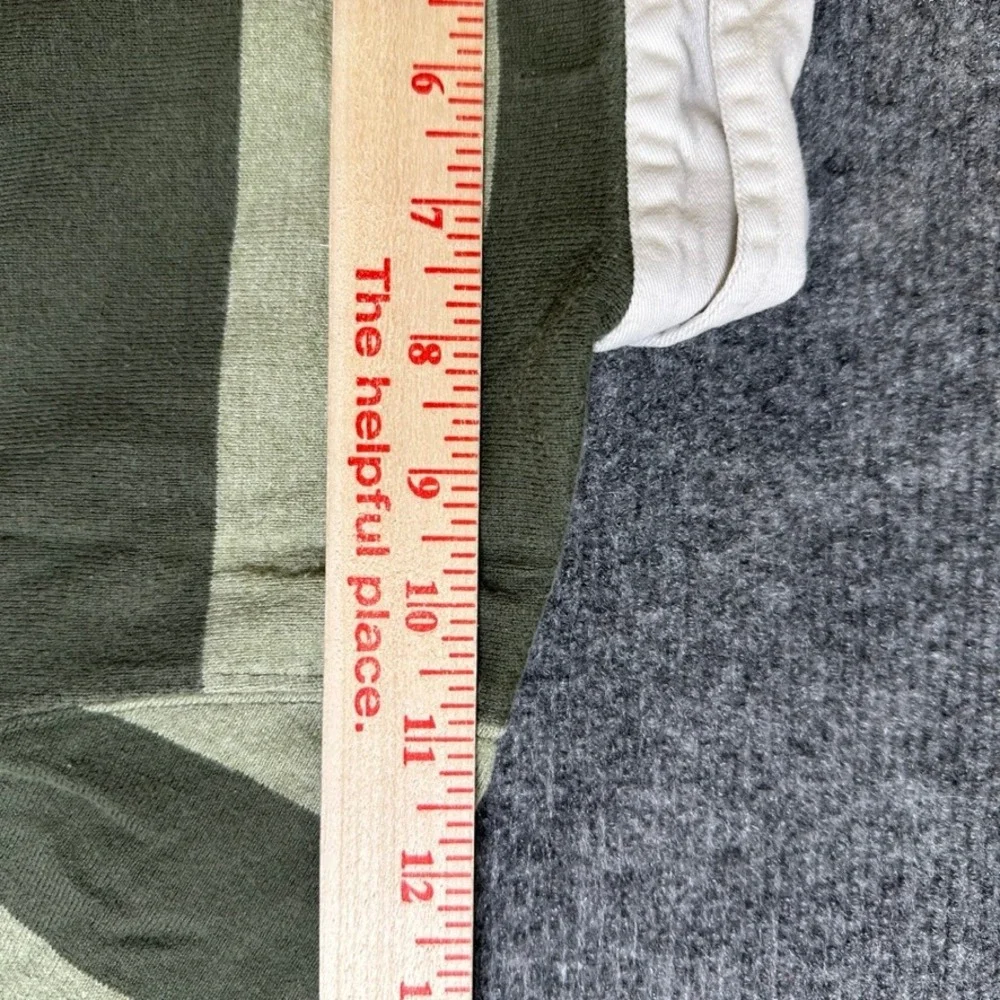 The Childrens Place Boys Green Striped Rugby Shirt Long Sleeve 18 Months